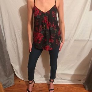 XS floral tank